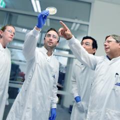 Dr Martina Jones (left) and Professor Stephen Mahler (right) helped invent the KB312 antibody.